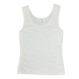 Escada Classic ivory white Tank Top made in Italy